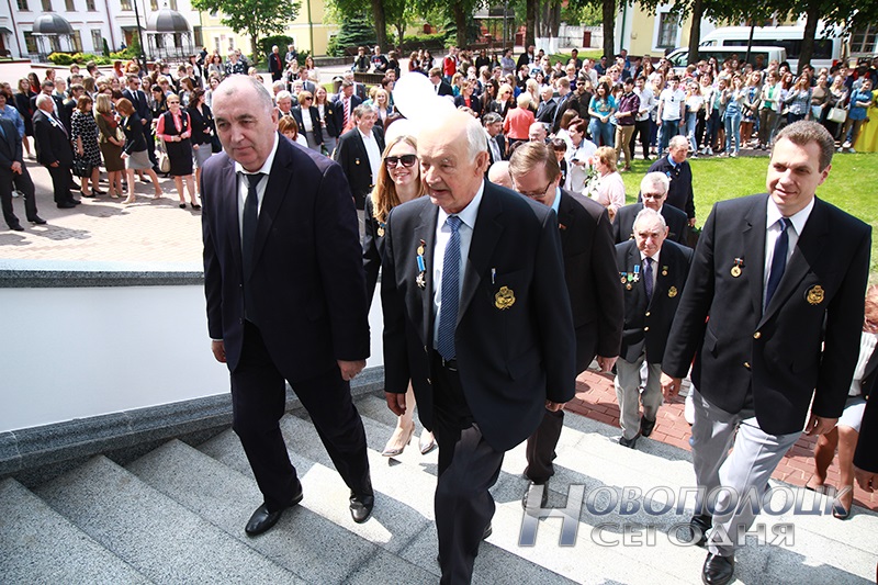 Otkrytie «Rektorskogo vhoda» v Polockom kollegiume (10)