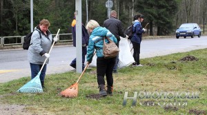 субботник в новополоцке
