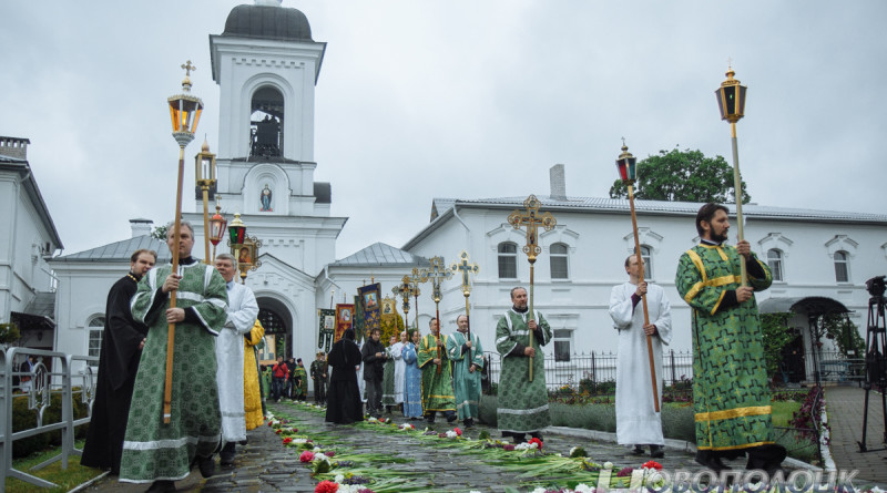 В Полоцке прошел Крестный ход посвященный Ефросинии Полоцкой.