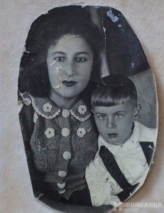 Татьяна Цепляева с сыном Станиславом