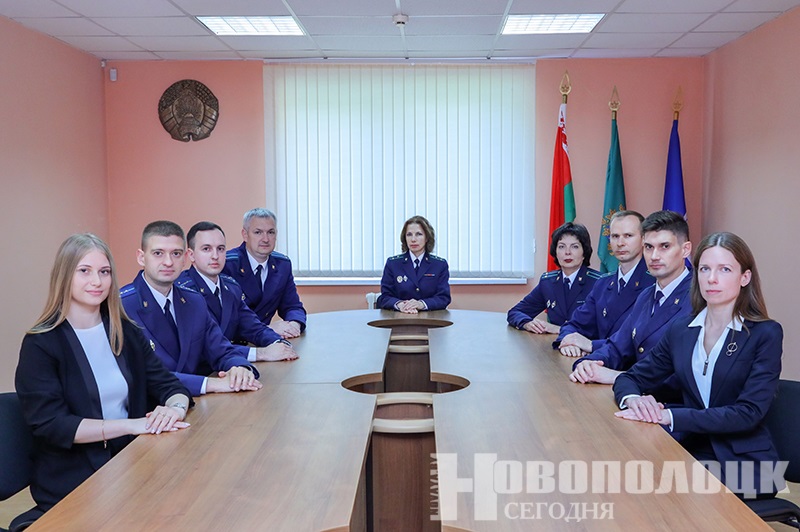 Сотрудники прокуратуры Новополоцка (1)
