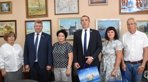 Новополоцк посетила официальная делегация Островского района Псковской области