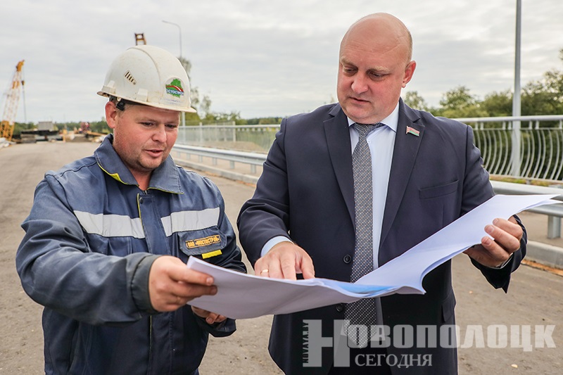 Dmitrij Demidov inspektiruet rekonstrukciju mosta (3)