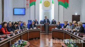 О деятельности депутатов говорили на очередной 39-й сессии Новополоцкого горсовета