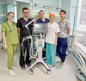 В отделении анестезиологии и реанимации Новополоцкой центральной городской больницы ввели в эксплуатацию три аппарата искусственной вентиляции легких