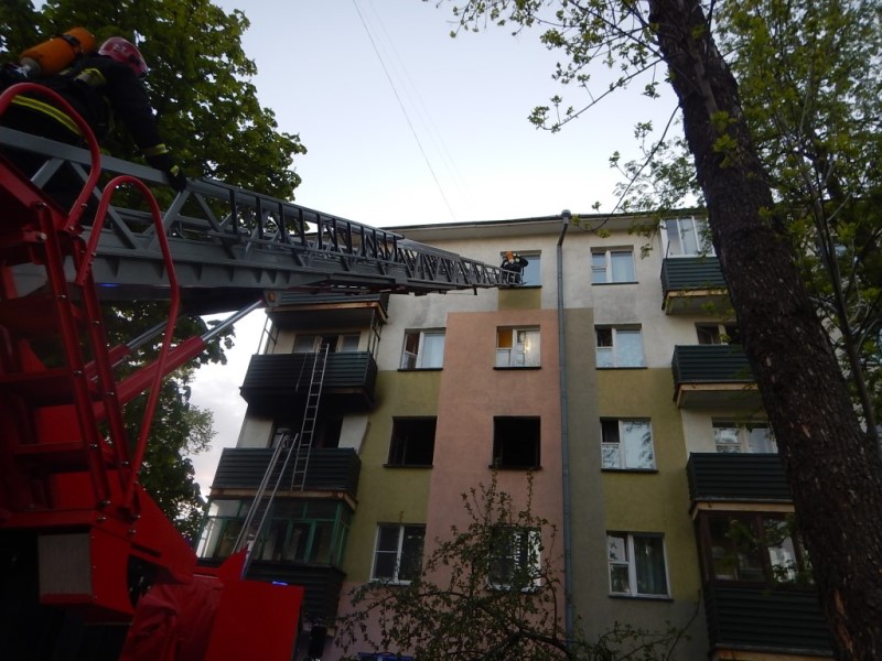 пожар в Новополоцке (3)