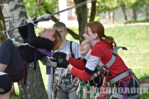 Туристический слет, посвященный юбилею Новополоцка, провели на базе Дворца детей и молодежи