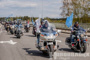 Около 1000 участников со всей Беларуси собрало открытие мотосезона в Новополоцке и Полоцке