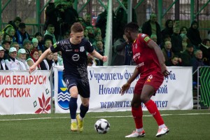 14 апреля ФК «Нафтан-Новополоцк» на домашнем поле вничью сыграл со «Сморгонью»