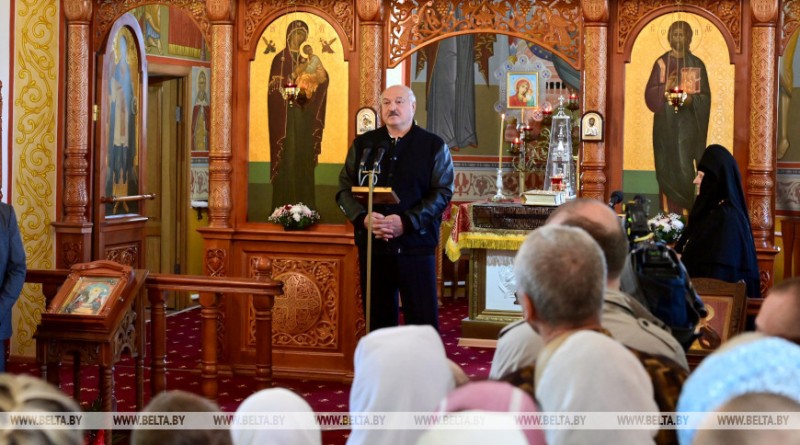 Александр Лукашенко в Орше