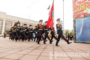 В Новополоцке в 15-й раз красочно и зрелищно отгремели «Победные марши». ФОТОРЕПОРТАЖ