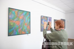 В Новополоцке открылась персональная выставка Алексея Пшенко
