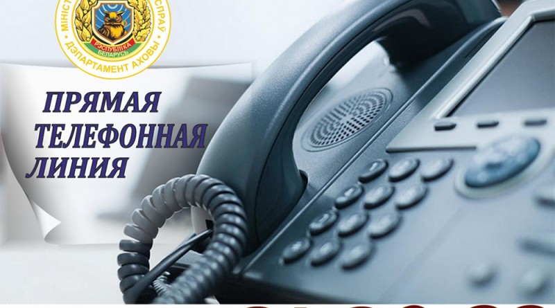 прямая линия Департамент