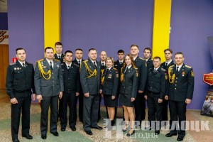 На страже порядка: в Новополоцке наградили лучших сотрудников ГОВД