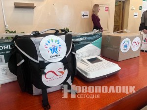 Новополоцкая больница сестринского ухода пополнилась новым медицинским оборудованием