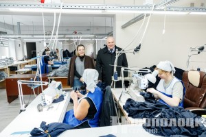 Председатель Новополоцкого горисполкома Игорь Бурмистров посетил ЧТПУП «Вершиловские»