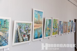 «Трое в Пскове. Пленэр». В выставочном зале музея истории и культуры открылась выставка известных новополоцких художников