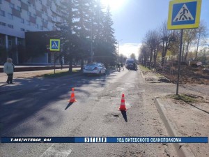В результате ДТП в Новополоцке пострадал пешеход