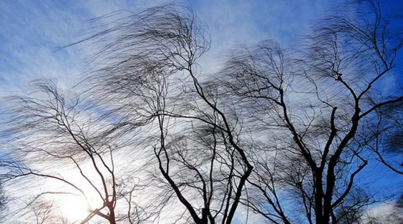 сильный ветер