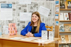 «Соцсети – это быстрые новости, а бумажная версия – душа газеты». Главный редактор «Новополоцк сегодня» Карина Яроцкая встретилась с учащимися СШ № 12