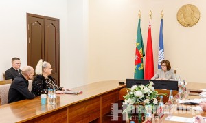 Председатель Совета Республики Национального собрания Республики Беларусь Наталья Кочанова провела личный прием граждан в Новополоцке