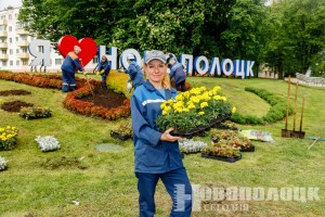 Работница участка зеленого строительства Новополоцкого КУП «ЖРЭО» Ирина Лобанова: «Когда видишь, как распускаются цветы, понимаешь, что все делаешь не зря»