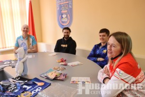 Родной Новополоцк посетили участники и чемпионы Олимпийских и Паралимпийских игр