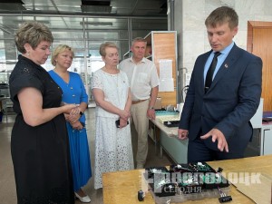 Новополоцк посетили представители российского города Энгельса