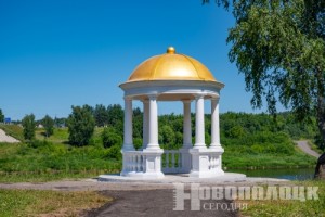 В Новополоцке установили ротонды. ФОТОФАКТ