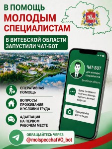В Витебской области создали цифрового помощника для молодых специалистов