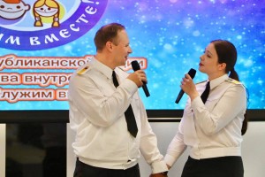Новополочане Дмитрий Козлов и Евгения Дук признаны «Самой творческой семьей» на областном этапе республиканской акции МВД «Семья! Служим вместе!»