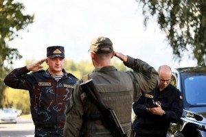 По распоряжению Президента в Витебской области МВД проводит масштабные учения