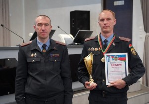 Дмитрий Шабуня из Новополоцкого ГОВД признан лучшим инспектором инспекции по делам несовершеннолетних в области